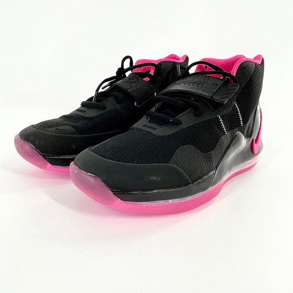 Nike Air Force Max "Pink Blast" Basketball Shoe - Picture 4 of 8